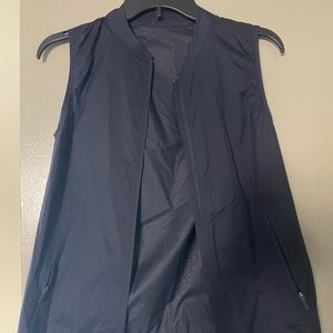 Navy Blue Lululemon Windbreaker Vest
